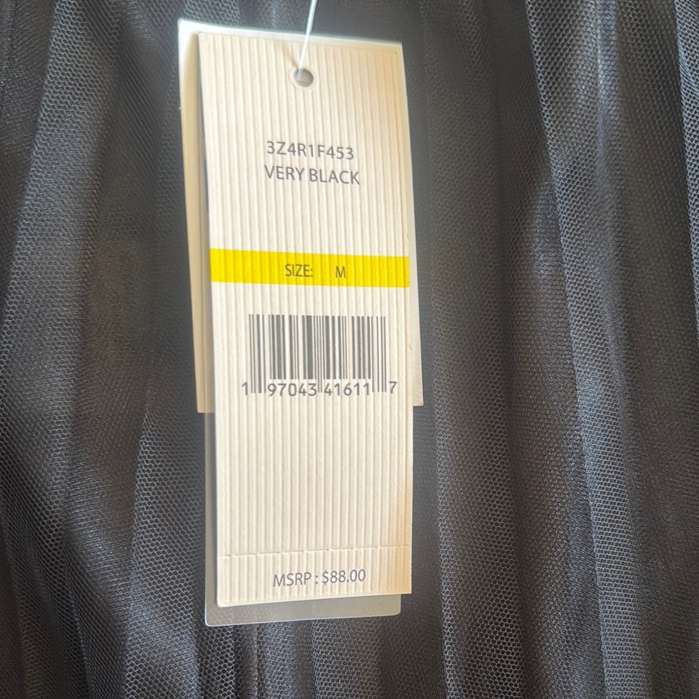 NANETTE LEPORE Elegant Black Pleated Skirt - Picture 5 of 7